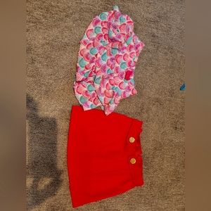 Girls skirts size 5/6